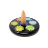 Tuile de chakra d’agate noire Tuile de chakra d’agate noire
