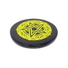 Tuile Pentacle en agate noire Tuile Pentacle en agate noire