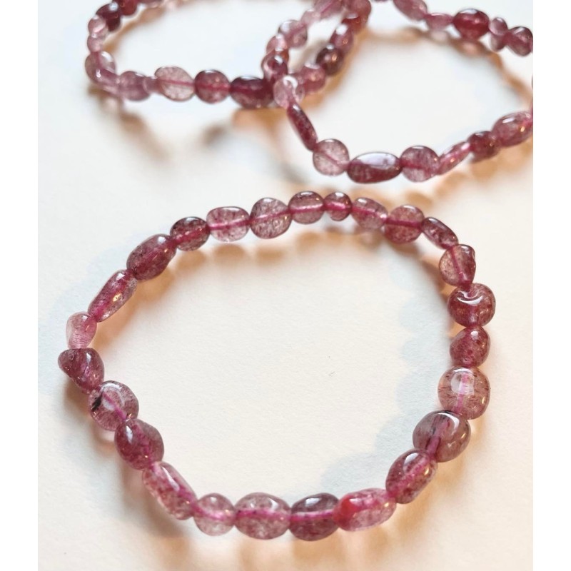 Strawberry Quartz Bracelet Strawberry Quartz Bracelet