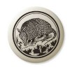 Pottery Totem Pendant: Armadillo Pottery Totem Pendant: Armadillo