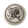 Pendentif totémique en poterie: Big Horn Sheep Pendentif totémique en poterie: Big Horn Sheep