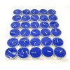 Tealight Candle: Blue, Unscented Tealight Candle: Blue, Unscented