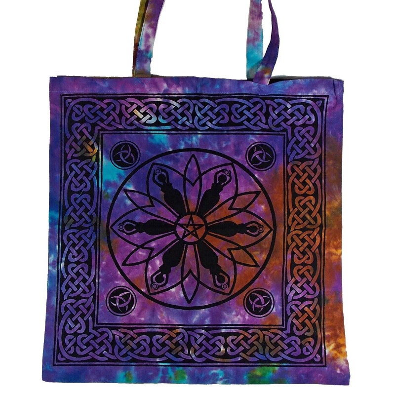 Tote Bag: Déesse Pentacle Tote Bag: Déesse Pentacle