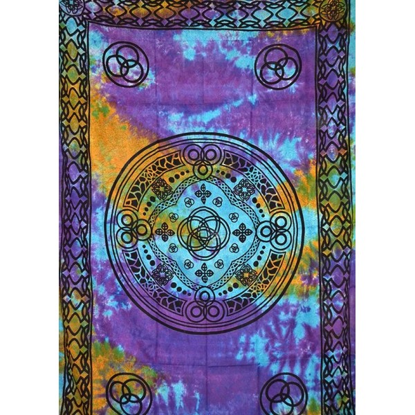 New Age Mandala Tapestry