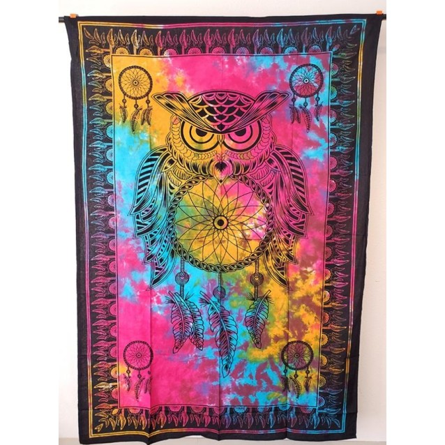 Tapisserie Owl Dream Catcher Tapisserie Owl Dream Catcher