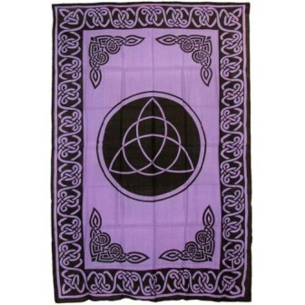Tapisserie Purple Celtic Triqutra Tapisserie Purple Celtic Triqutra