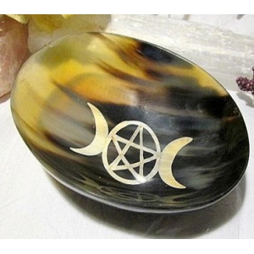 Triple Moon Offering Bowl Triple Moon Offering Bowl