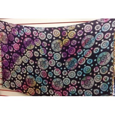 Soleil & Étoiles Sarong/Tissu d’autel Soleil & Étoiles Sarong/Tissu d’autel