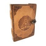 Celtic Tree Of Life Journal, Leather
