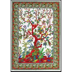 Tree Of Life Tapestry, Natural 