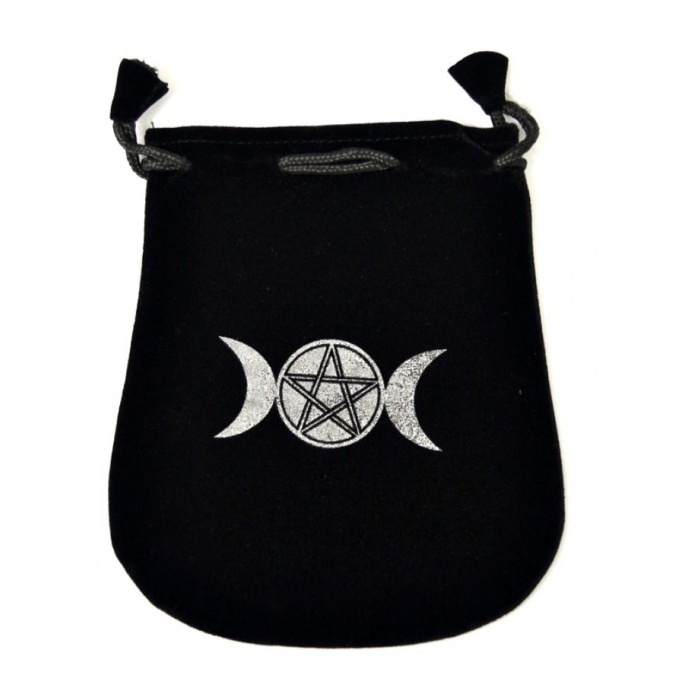 Pochette à cordon de serrage Triple Moon Velvet Pochette à cordon de serrage Triple Moon Velvet