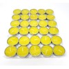 Bougie Tealight: Jaune, Non parfumée Bougie Tealight: Jaune, Non parfumée