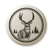 Pendentif totem en poterie: cerf mulet