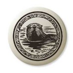 Pottery Totem Pendant: Sea Otter