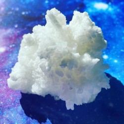 White Aragonite Cluster A ~ For Self-Confidence