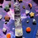 Chevron Amethyst Crystal Point ~ Nurturing Energy