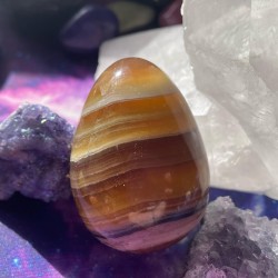 Yellow Fluorite Egg, A