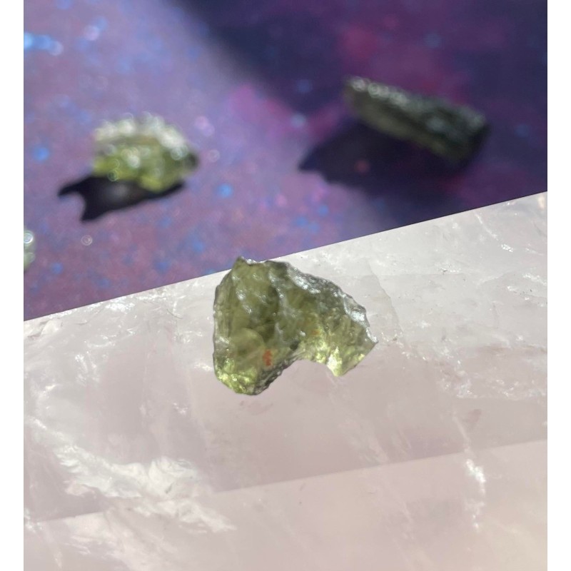 Moldavite Specimen R ~ Spiritual Transformation Moldavite Specimen R ~ Spiritual Transformation