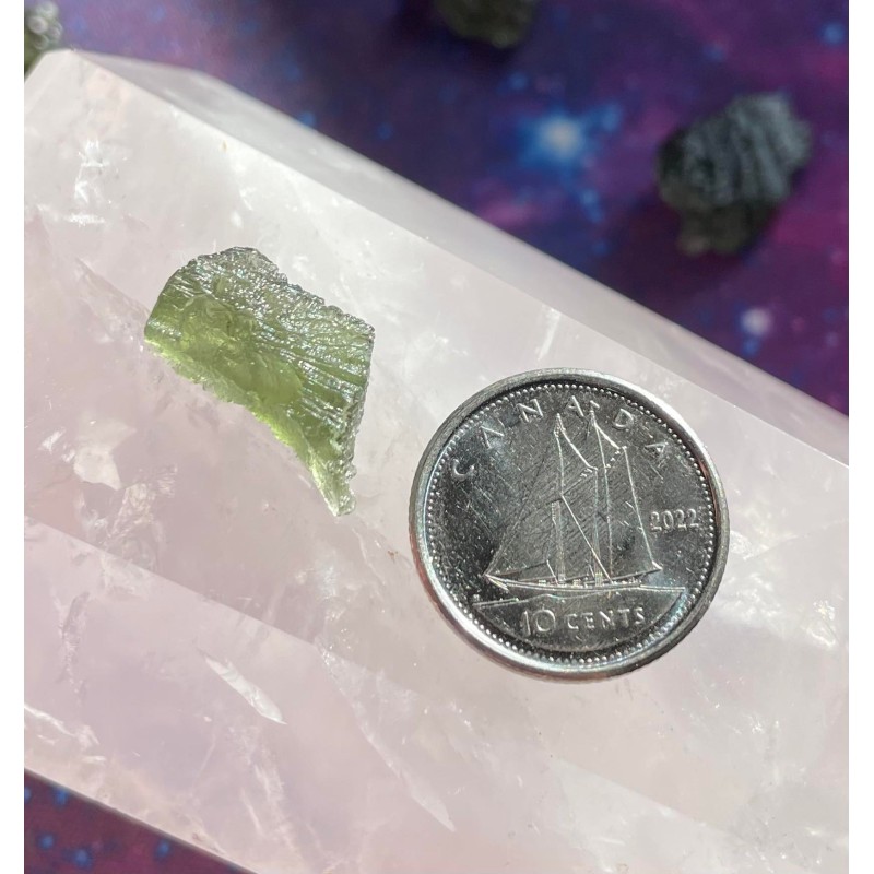 Moldavite Specimen T ~ Spiritual Transformation Moldavite Specimen T ~ Spiritual Transformation