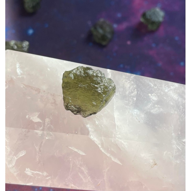 Moldavite Specimen W ~ Spiritual Transformation Moldavite Specimen W ~ Spiritual Transformation