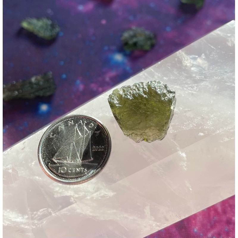 Moldavite Specimen W ~ Spiritual Transformation Moldavite Specimen W ~ Spiritual Transformation