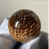 Brown Aragonite Sphere B ~ Authenticity Brown Aragonite Sphere B ~ Authenticity