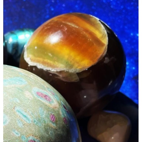Multi Fluorite Sphère B ~ Guérir le guérisseur Multi Fluorite Sphère B ~ Guérir le guérisseur