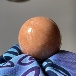 Pink Moonstone Sphere A ~ Open Your Heart
