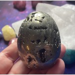 Pyrite Crystal Egg B ~ For Attracting New Energy
