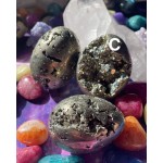 Pyrite Crystal Egg C ~ For Attracting New Energy