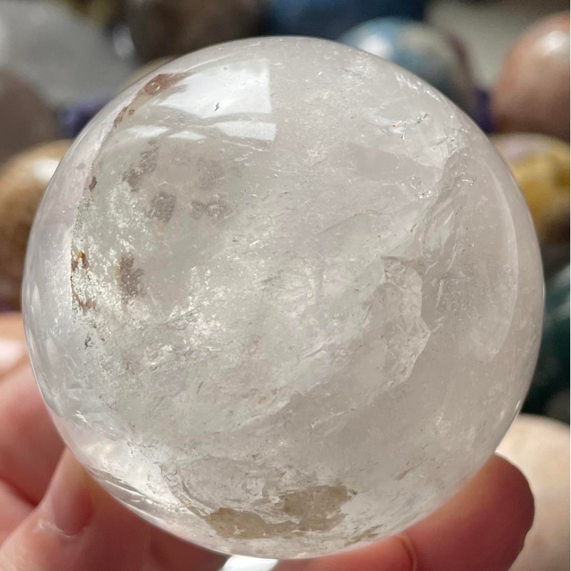 Quartz Crystal Sphere B ~ Nettoyant et énergisant Quartz Crystal Sphere B ~ Nettoyant et énergisant