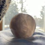 Sphère de quartz fumée A ~ Édifiant pendant les moments difficiles