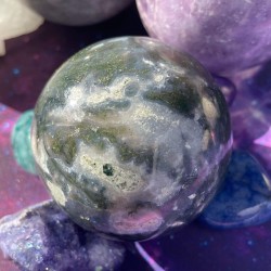 Tree Agate Sphere B ~ Connect To Nature