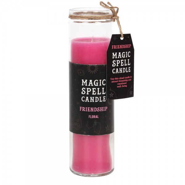 Magic Spell Candle: Friendship - Floral