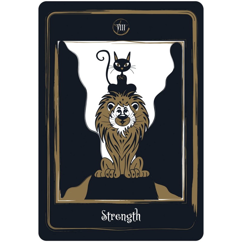 Golden Black Cat Tarot - Helena de Almeida Golden Black Cat Tarot - Helena de Almeida