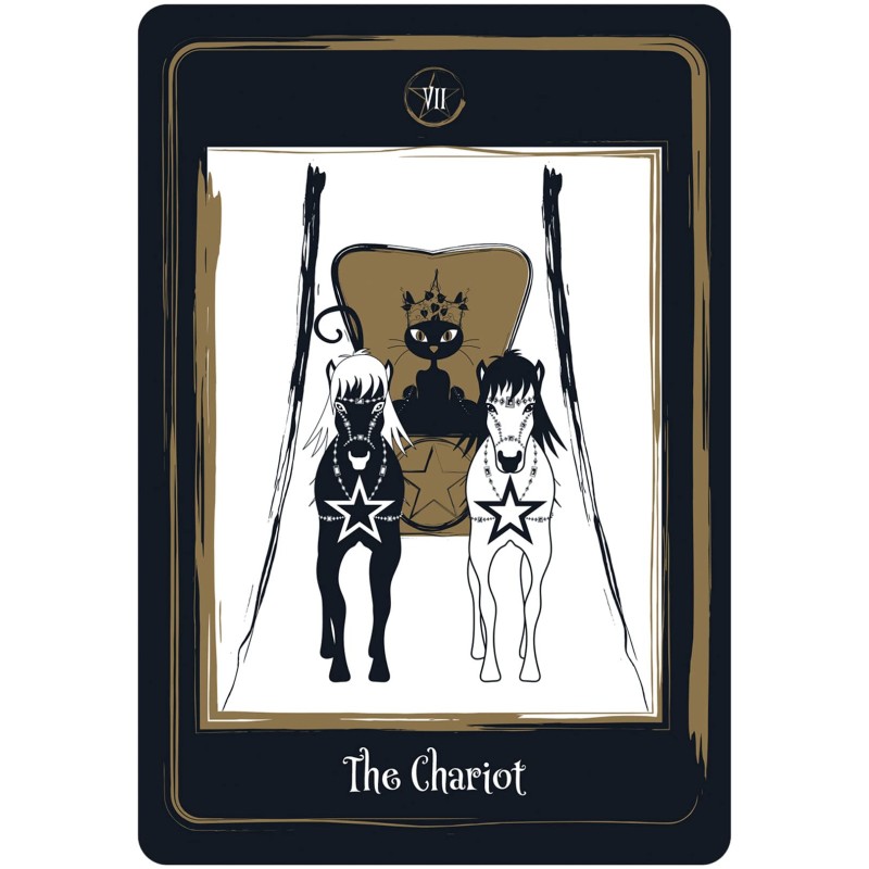 Golden Black Cat Tarot - Helena de Almeida Golden Black Cat Tarot - Helena de Almeida