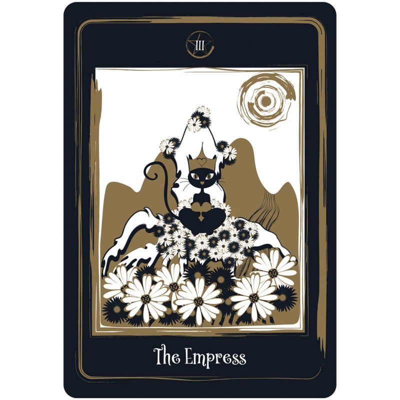Golden Black Cat Tarot - Helena de Almeida Golden Black Cat Tarot - Helena de Almeida