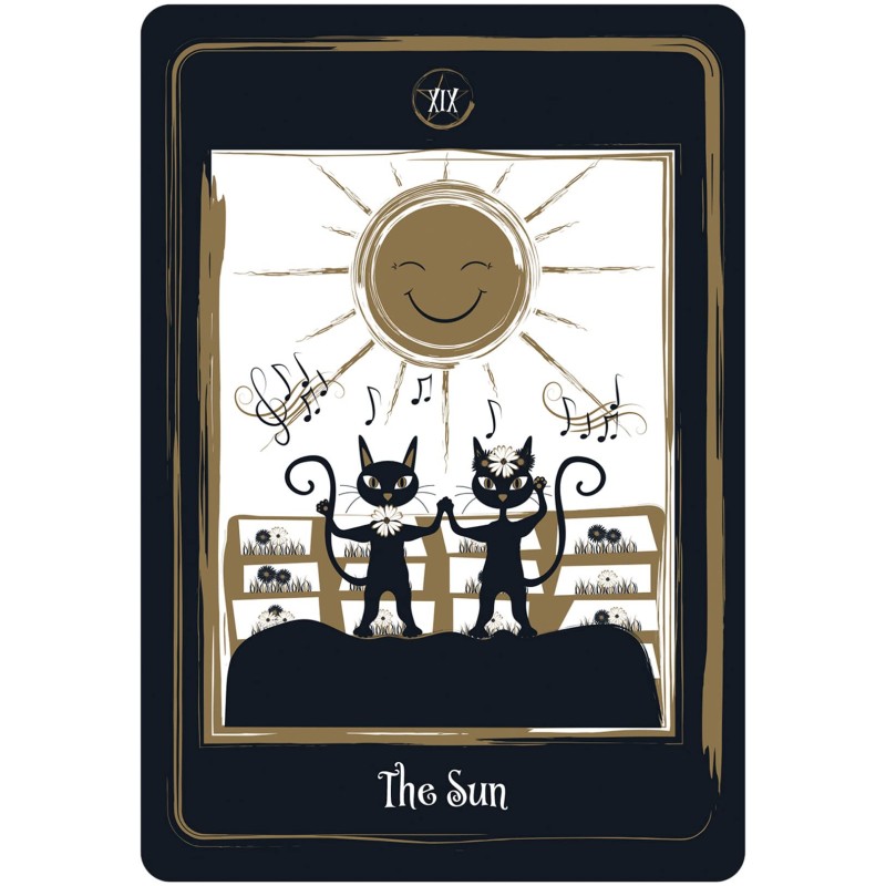 Golden Black Cat Tarot - Helena de Almeida Golden Black Cat Tarot - Helena de Almeida