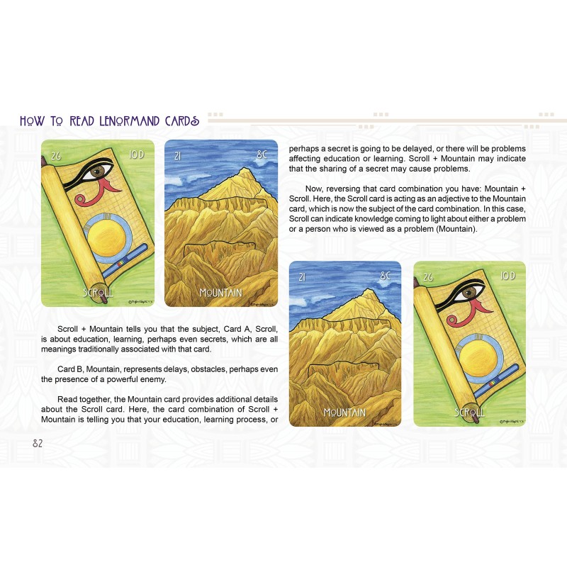 Lenormand égyptien Lenormand égyptien