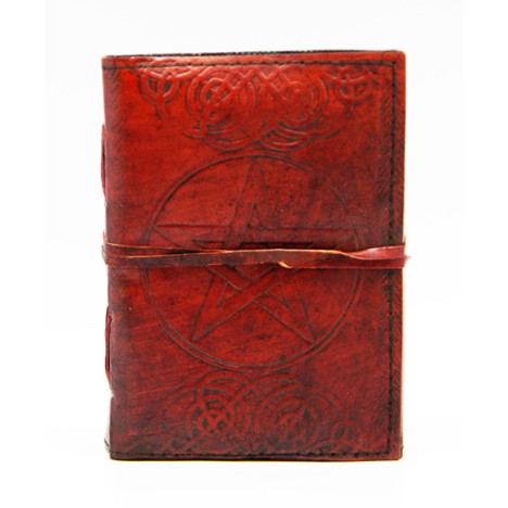 Journal du cuir gaufré Pentagramme Journal du cuir gaufré Pentagramme