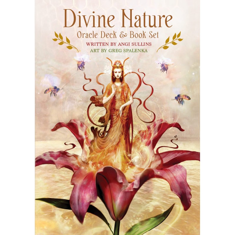 Divine Nature Oracle Deck & Book Set - Angi Sullins Divine Nature Oracle Deck & Book Set - Angi Sullins
