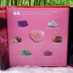 Kit de collection de pierres précieuses d’amour et d’attraction