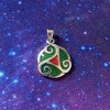 Celtic Spiral Charm, Sterling Celtic Spiral Charm, Sterling