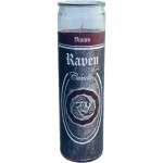 Glass Ritual Candle: Raven - Myrrh