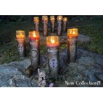 Glass Ritual Candle: Goddess - Tree Of Life - Sandalwood
