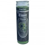 Glass Ritual Candle: Lucky Clover - Jasmine