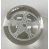 Sphère de Pentacle gravée Sphère de Pentacle gravée