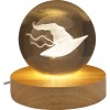 LED Crystal Ball - Witch Hat LED Crystal Ball - Witch Hat