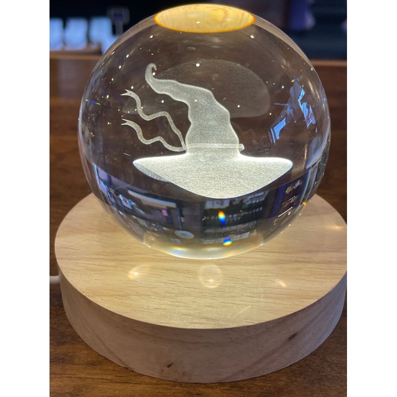 LED Crystal Ball - Witch Hat LED Crystal Ball - Witch Hat