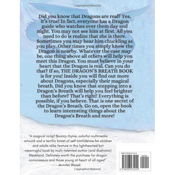 The Dragons Breath Book - C. Weakland (Signed) The Dragons Breath Book - C. Weakland (Signed)